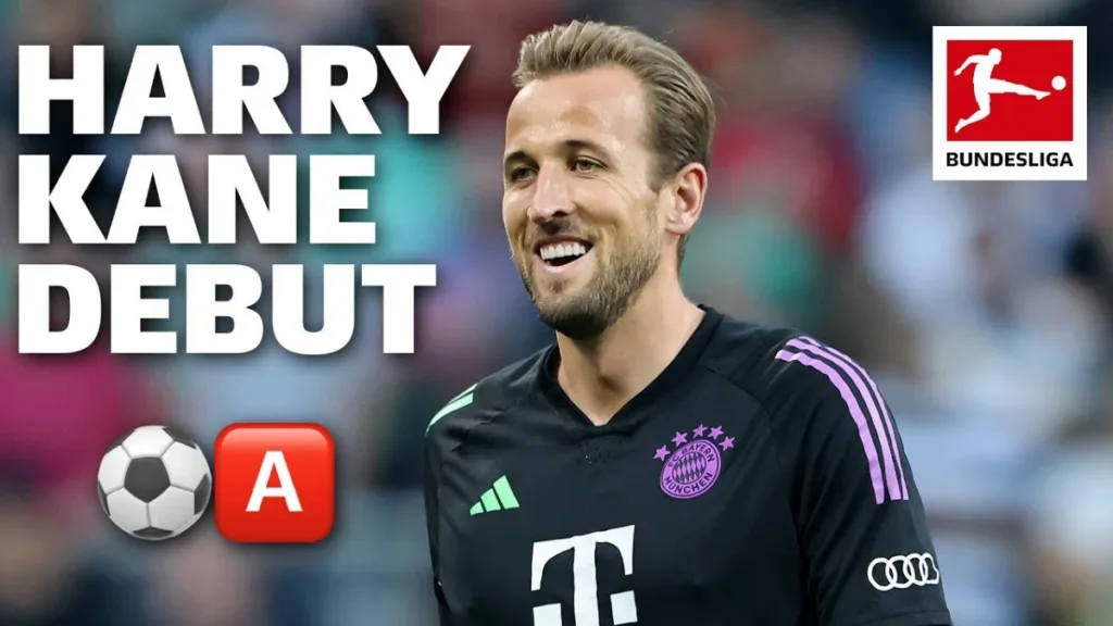 Debut Harry Kane Bundesliga