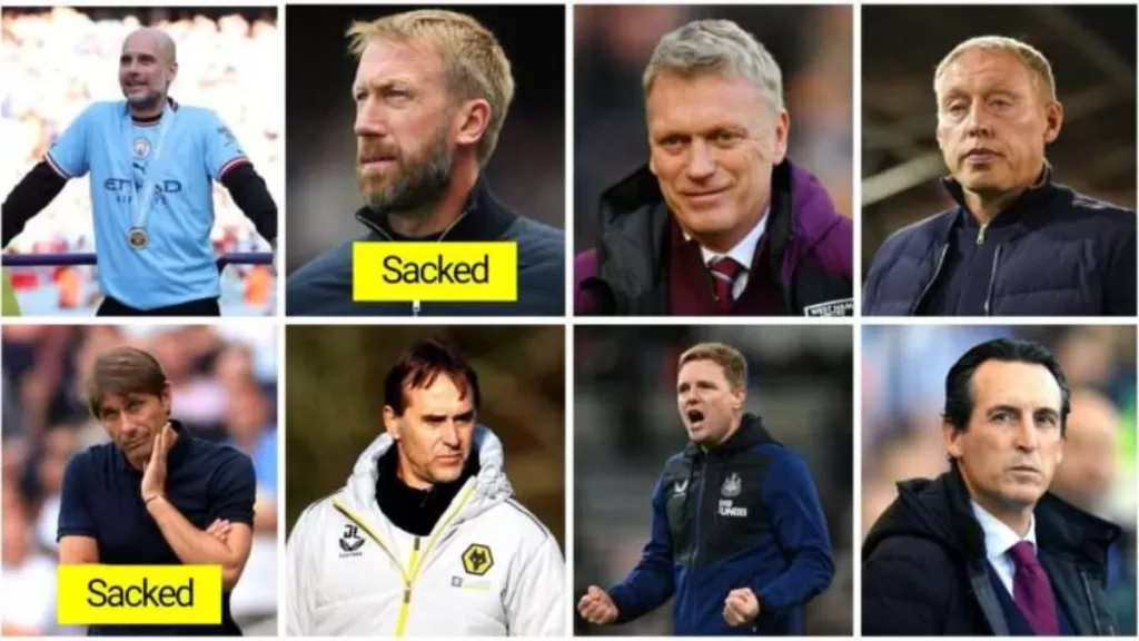 Pelatih EPL Tumbang