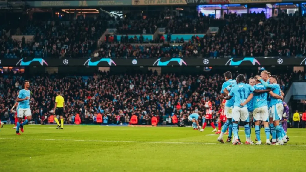 City Menang Atas Belgrade