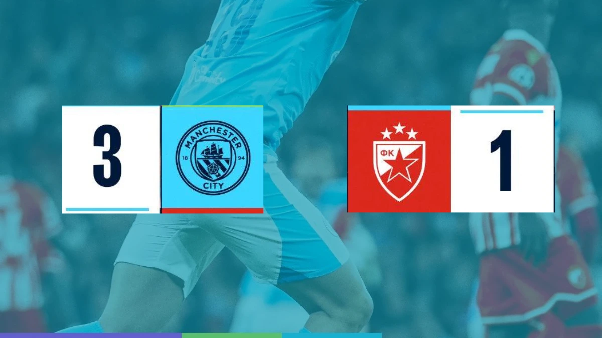 City Menang Atas Belgrade